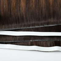 Extensions de cheveux invisibles injectées de qualité supérieure, 100 % cheveux humains Remy, cuticules alignées, fournisseurs de cheveux russes