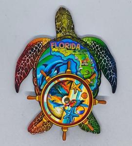Pegatinas de Recuerdo Personalizadas con Logotipo de Turtle Beach, Recuerdo de las Bahamas, Imanes - Product Image 3