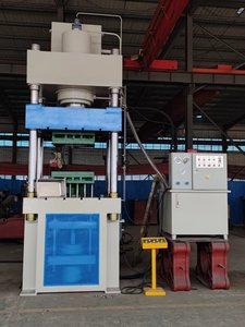 400 Tonnen Feuerlöscher Hydraulik presse Vier-Säulen-Schnellstempel-Tiefzieh-Hydraulik druckmaschine - Product Image 6