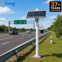 Caméra de sécurité solaire 4G pour extérieur à charge efficace et longue autonomie