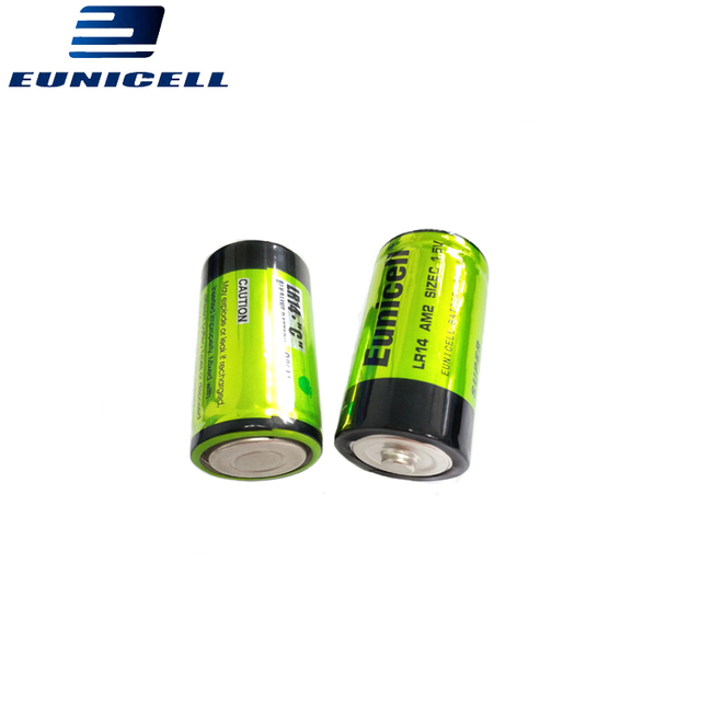Eunicell Non Rechargeable LR14 High Capacity Popular Supplier C Size 1.5V Alkaline Battery for Radios