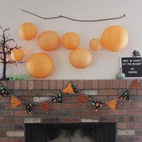 Indoor Outdoor Variieren Sie Größen Party Hochzeit Runde hängende chinesische orange Papier laterne für Dekoration, Weihnachten, Festival