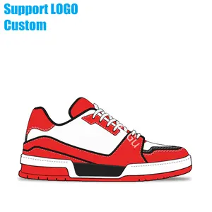 Custom Sneakers Shoes LVs New Style Logo Fashion High Quality Logo Brand Men Sport Shoes Running Shoes