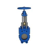 Vanne à opercule manuelle DN80 en fonte ductile avec siège d'étanchéité élastique pour milieux aqueux à basse température – Garantie 18 mois