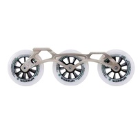 ROLLER PASSION Roulettes Professionnelles 90mm 100mm 110mm SHR HR Lumineuses Étanche Légères Noyau PU+PP Roulement ABEC-9 pour Skate