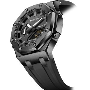 Orologio Digitale da Uomo di Alta Qualità con Cinturino in Silicone, Stile Casual e Sportivo, Resistente all'Acqua e Display Analogico-Digitale - Product Image 4