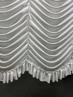 Cortinas Plegables Church Curtains Decoration Luxury Soft Fold Curtains Blackout Custom Austrian Roman Shades
