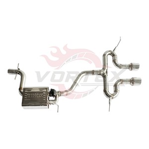 ท่อไอเสียวาล์วทรอนิกส์สแตนเลสสตีลพรีเมียม Vortex สำหรับรถยนต์ Volkswagen Golf MK6 ระบบแคทแบ็กเพิ่มสมรรถนะ - Product Image 2