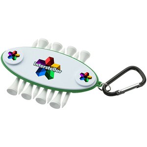 Boîte de rangement pour tees de golf de luxe avec logo personnalisé, organiseur de bureau en bois, accessoire sportif, boîte de rangement, cadeau promotionnel, cadeau d'entreprise - Product Image 1