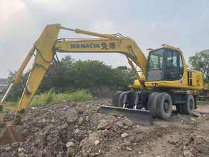 Komastu รถขุดตีนตะขาบรถขุดรถขุดมือสองของแท้จากญี่ปุ่น PW150-6 - Product Image 4