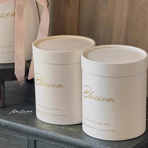 Buket hadiah kertas mawar Ibu kustom buket kotak bunga bulat mewah - Product Image 6