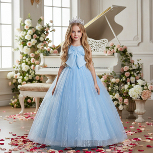 princess polly baby blue dress The Allana Navy Blue Flower Girl Dress – Nicolette's Couture