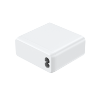 Chargeur rapide PD3.0 QC3.0 Type-C GaN stable à alimentation électrique pour ordinateur portable, PD100W, port unique, conforme à la norme KC, prise KR, type bureau
