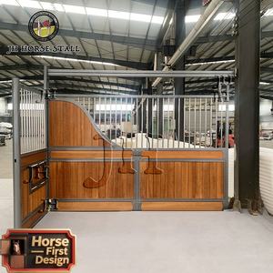 Panneaux avant et latéraux personnalisables de stalles d'écuries JH pour les cloisons d'abris de chevaux Conception modulaire facile à assembler Écurie pour chevaux - Product Image 4