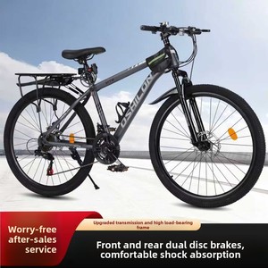 <span class=keywords><strong>Bicicleta</strong></span> de Montaña para Adultos, Modelo para Hombre, Frenos de Disco Dobles, <span class=keywords><strong>Bicicleta</strong></span> Deportiva para Exteriores, 21-24 Velocidades, Amortiguadora, Apta para <span class=keywords><strong>Adolescentes</strong></span> y Estudiantes - Product Image 3