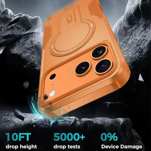 เคสใสแบบมีขาตั้งในตัวสำหรับ iPhone 17 Pro Max รองรับการชาร์จไร้สายแบบแม่เหล็ก สำหรับ iPhone 17 Pro - Product Image 3