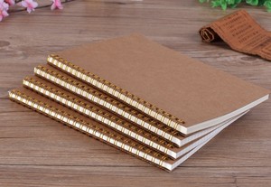 สมุดโน้ตแบบสันห่วงกระดาษคราฟท์รีไซเคิลขนาด B5 A5 ราคาถูก จำนวนมาก สั่งทำได้ - Product Image 5