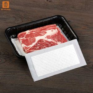 170*100mm Eco-friend Factory Price Meat Absorbent Pad for Absorb Excess Liquid From Fruit Vegetable Poultry Meat Seafood - Product Image 6