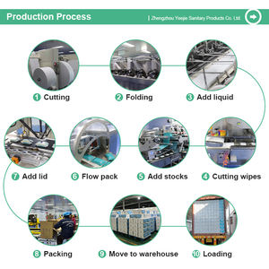 Papier hygiénique hypoallergénique non irritant de marque privée Lingettes humides à rincer - Product Image 5