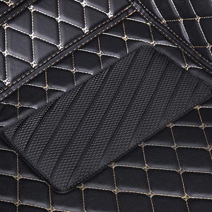 แผ่นรองพื้นรถยนต์หนังกันน้ำดีไซน์ใหม่สำหรับอัลเมร่า/ออริออน ทำความสะอาดง่าย ทนทาน ครบชุด - Product Image 2