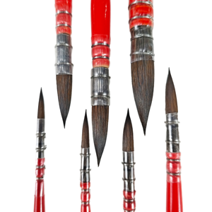 Potentate OEM Customized Gray Squirrel Artist <b>Paint</b> <b>Brush</b> with Wood Handle for <b>Professional</b>/ Watercolor Painting - Product Image 1