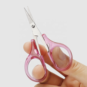Petits ciseaux de couture vintage en acier inoxydable, mini-outils <span class=keywords><strong>à</strong></span> bord tranchant, outils OEM, pour broderie, résidus de <span class=keywords><strong>fil</strong></span>, manche en plastique élégant - Product Image 6