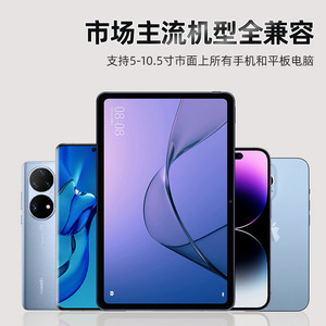 ขาตั้งโทรศัพท์แบบปรับได้พร้อมการหมุน 360 องศาสำหรับการบันทึกวิดีโอสตรีมมิ่งสดและการถ่ายเซลฟี่ - Product Image 4