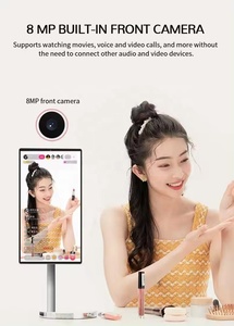32 Inch <b>Portable</b> Android Smart LED HDTV 4K UHD Multi-Touch Interface White Cabinet Hotel <b>TV</b> 1300HZ 21.5 Inch <b>Portable</b> Smart <b>TV</b> 2 - Product Image 2