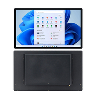Moniteur tactile mural de 21,5 pouces, interface USB, Android 11, Windows 10, 4+32 Go/4+128 Go, PC tactile pour usage professionnel