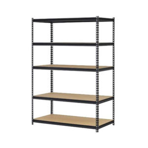 Marco Curled de acero galvanizado para el hogar, estante de almacenamiento de 5 capas, tablero de MDF, 175kg de capacidad de carga - Product Image 6