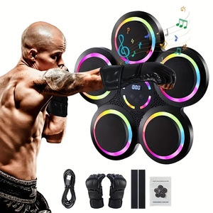 Machine d'entraînement de <span class=keywords><strong>boxe</strong></span> musicale pour enfants avec fonctionnalités anti-agression et mur de cible - Product Image 1