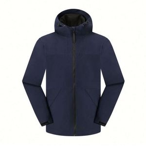 Design Men'S Outdoor Sportswear Style <b>Jacket</b> Winter Warm <b>Waterproof</b> Windbreaker Fleece <b>Jacket</b> Lightweight Sports Training Hood - Product Image 2