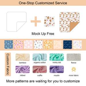 Manta de Muselina Personalizada para Bebé Unisex, Transpirable, para Recién Nacidos, para Cuna, con Volantes, para Envolver al Bebé - Product Image 5