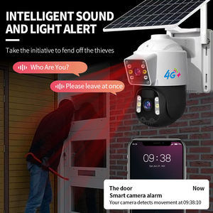 V360pro 3MP HD 4g ống kính kép năng lượng mặt trời PTZ camera chuyển động phát hiện tự động theo dõi thẻ Sim 10000mAh Pin năng lượng thấp kết nối wifi - Product Image 6