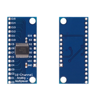 CD74HC4067 Modul Papan Breakout Multiplexer Digital Analog 16 Saluran untuk Mikrokontroler Arduino 74HC4067