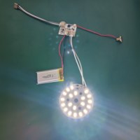 Kit de carte de commande tactile LED USB 5V en vrac, alimenté par batterie rechargeable, module LED blanc pour projet de lampe à base en bois DIY