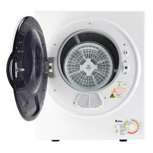 DB ZOKOP GYM25-78 Compact Portable 120V MÉCANIQUE Ménage Sèche-linge 1.6cuft Tambour En Acier Inoxydable Noir Blanc pour - Product Image 6