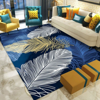 China Supplier Luxury Modern Living Room Turkey Carpet Tile Rug