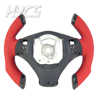 Volant de voiture en fibre de carbone, volant sport, forme F1, adapté à BMW E90 E91 E92 E93 E88 E82 E87 E36 M3