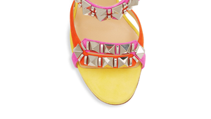 <span class=keywords><strong>Scarpe</strong></span> da <span class=keywords><strong>donna</strong></span> estive stile romano nuova moda sandali con borchie a Stiletto - Product Image 2