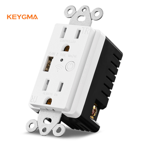<span class=keywords><strong>Enchufe</strong></span> de pared inteligente <span class=keywords><strong>Zigbee</strong></span>, <span class=keywords><strong>enchufe</strong></span> de pared inteligente de 110-240V, 15A, con Control remoto, estándar US, Tuya APP - Product Image 4