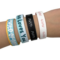Pulsera Personalizada Ecológica con Transferencia de Calor y Comunicación por Campo Cercano, con Identificación Reversible, Elástica, para Adultos