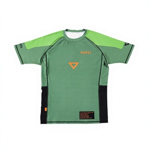 Rashguard de MMA al por mayor con etiqueta privada, ropa de entrenamiento de alto rendimiento con logotipo personalizado, hecho en Pakistán - Product Image 1