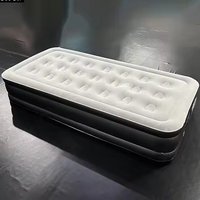 Voyage simple portatif de taille augmentant le matelas gonflable de lit d'air avec la conception légère