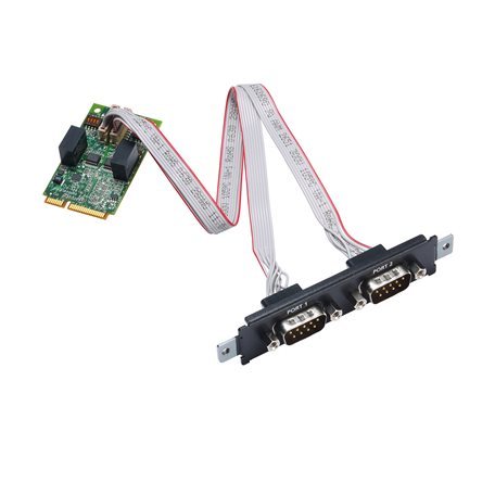 MOXA CP-102N Series 2-port RS-232 Mini PCI Express boards Exact price please contact us Contact for discounted prices