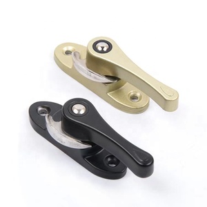 Manija de <span class=keywords><strong>aluminio</strong></span> <span class=keywords><strong>para</strong></span> puerta abatible de ventana corredera, accesorio <span class=keywords><strong>para</strong></span> puerta de zinc con mango cuadrado de fábrica - Product Image 5