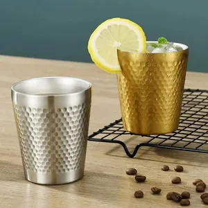 Groothandel Koreaanse 32Oz Dubbele Muur Hamer Roestvrij Staal Geïsoleerd Bier Tumbler Dubbellaagse Isolatie Anti-Warm Water Wijn Cup