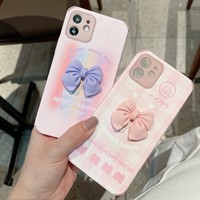 Nouvelle arrivée, étui en cuir avec motif papillon pour iPhone 11 12 13 14 15 16 17 18 Pro Max, accessoires pour téléphone portable