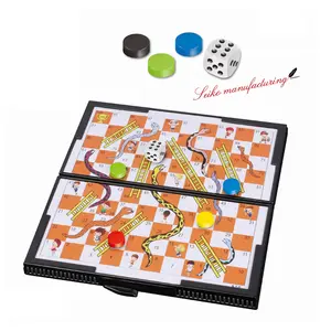 1 Dollar Items Magnetic Chess Game Snake and Ladder Chess Board