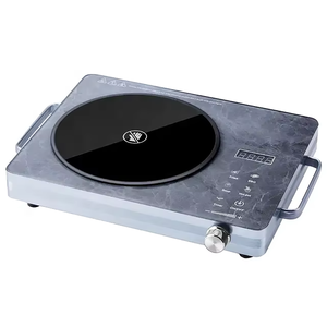 <span class=keywords><strong>Estufa</strong></span> roja infrarroja de un solo quemador eléctrico, perilla de mango de acero inoxidable para uso doméstico al aire libre, enchufe AU, cocina halógena frita - Product Image 1